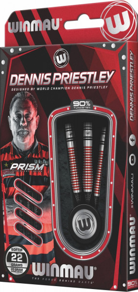 Winmau Dennis Priestley Special Edition Softdart 22g