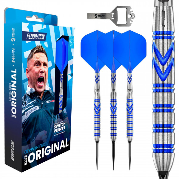 Red Dragon Gerwyn Price Switch Point Steeldarts