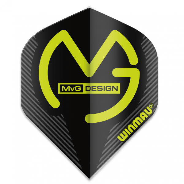 Winmau MvG Michael van Gerwen MvG Design black - Standard