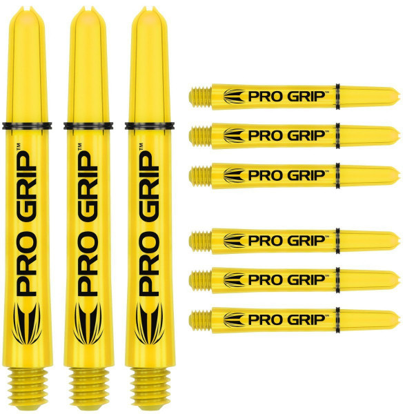 Target Pro Grip Schaft gelb 9er Set