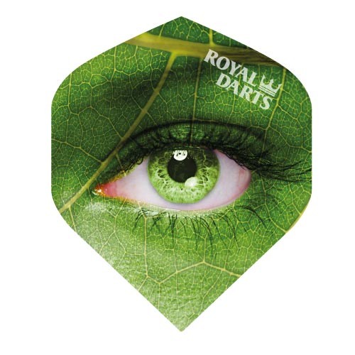 Royal Darts Green Line Nature Eye - Standard