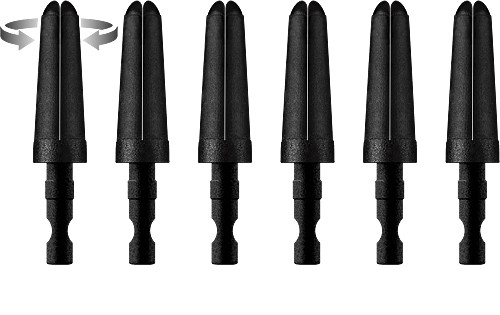 Harrows Carbon 360° Spin Ersatz Tops