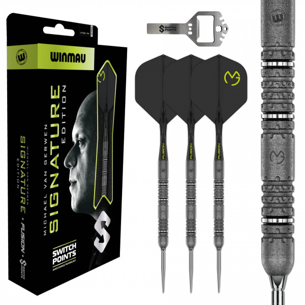 Winmau Michael van Gerwen Signature Edition Switch Points Steeldarts