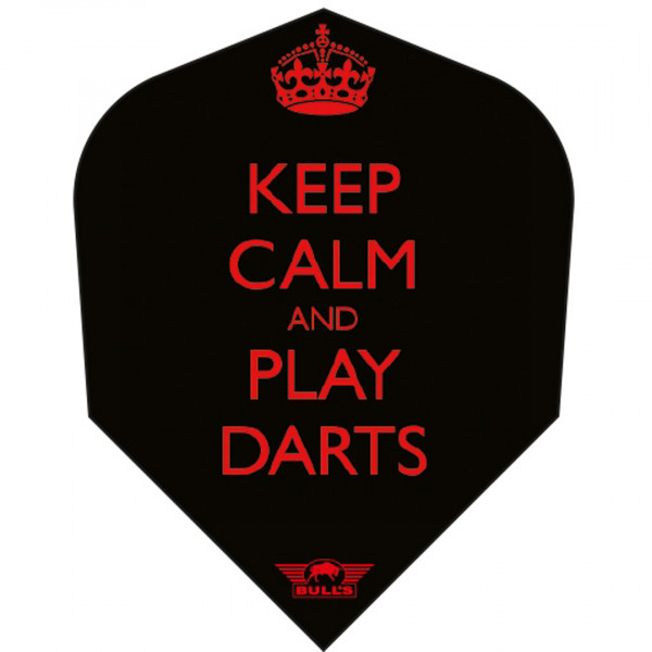 Bulls Keep Calm and Play Darts - Standard No6