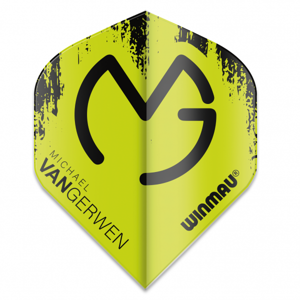 Winmau MvG Michael van Gerwen green smog - Standard
