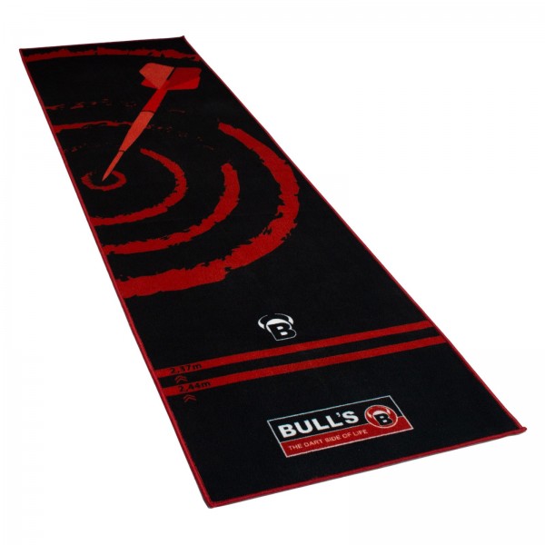 Bulls Dartteppich Carpet Mat '140' rot - 280 x 80cm