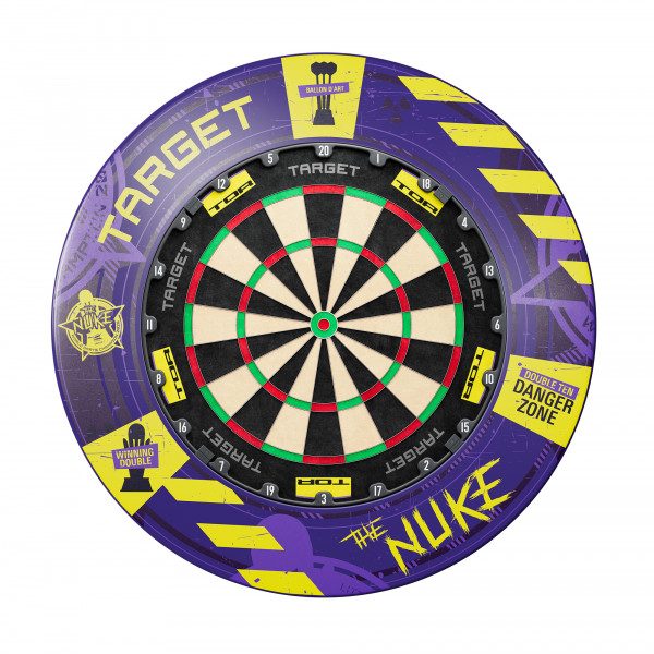 Luke Littler World Champion Dartboard & Surround Set