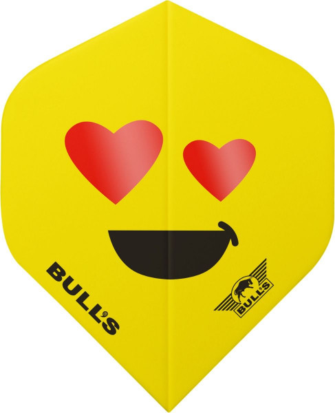 Bulls Hearteye Smiley - Standard