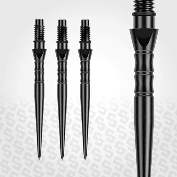 Winmau Switch Point Wave schwarz