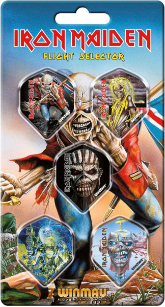 Winmau Rock Legends - Iron Maiden Flight Selector - No2