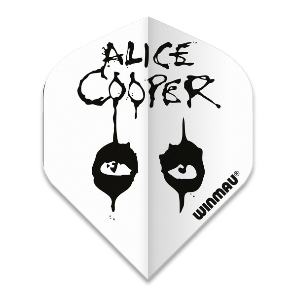 Winmau Rock Legends - Alice Cooper White