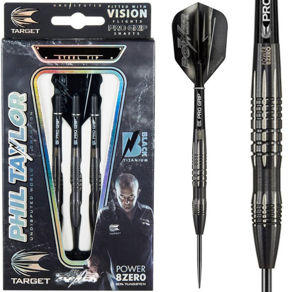 Target Phil Taylor 8Zero Black Titanium 2