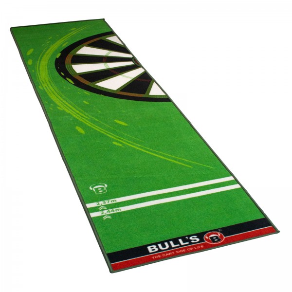 Bulls Dartteppich Carpet Mat '120' grün - 280x67cm