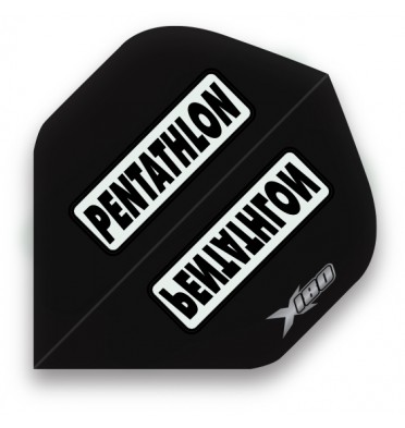 SCHWARZ 180 Micron 6 Dart Flights Pentathlon Xtreme 180 