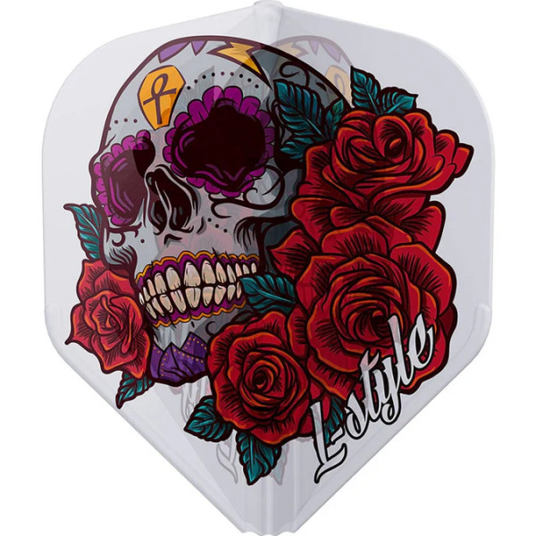 L-Style EZ Flight Skull with Rose - Standard L1
